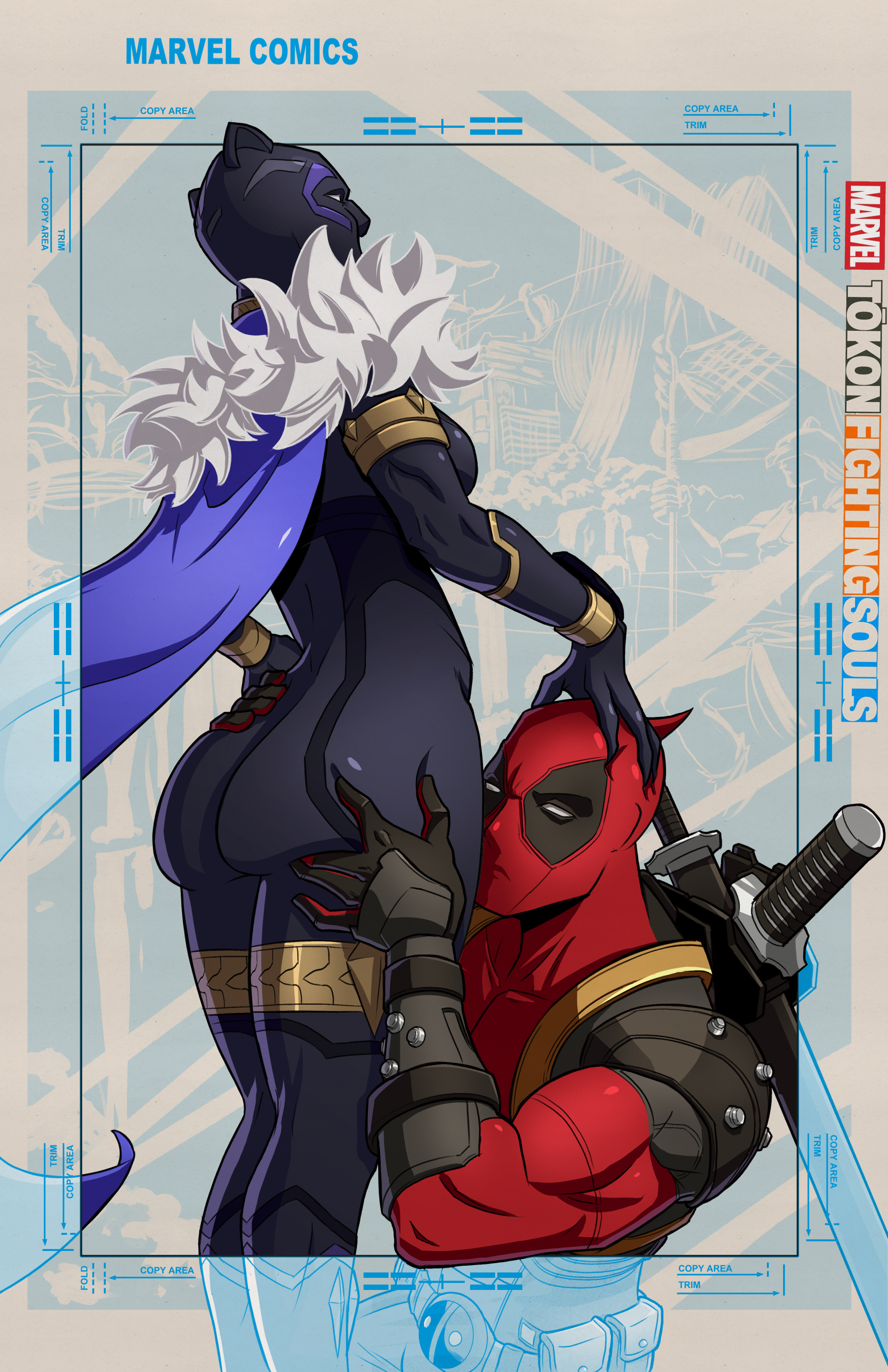 1boy, 1girls, 2026, black panther (marvel), black panther (shuri), deadpool, female, male, marvel, marvel tokon: fighting souls, shuri (marvel tokon), shuri (marvel)