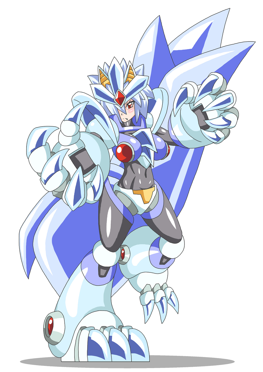 1girls armor armored_female blizzard_wolfang buti-yu capcom claws female female_only long_tail mega_man mega_man_x rule_63 tagme white_hair white_skin wolf_girl