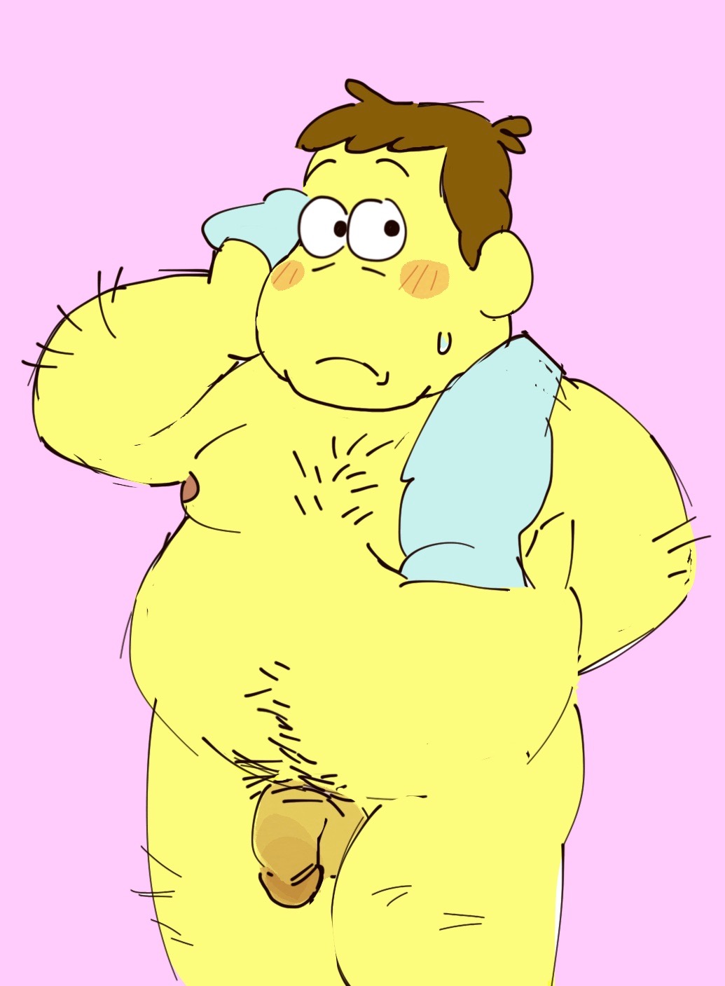 big_city_greens bill_green disney disney_channel male male_only penis solo