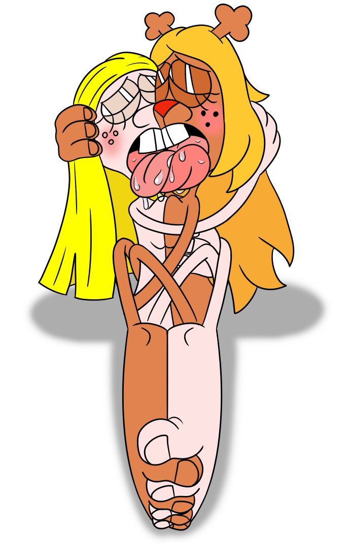 affectionate aged_up anthro arms_around_partner barefoot big_feet big_tongue blonde_hair blush bodily_fluids breast_squish breasts breasts_frottage buckteeth cartoon_network deer deltarune dorky ed_edd_n_eddy entangled entwined_toes face_squish feet female female/female foot_fetish footsie freckles french_kissing grinding hair hug human human_on_anthro interspecies intimate kissing leg_wrap licking_tongue love mammal may_kanker mepwep noelle_holiday noodle_arms noodle_legs nude nuzzling passionate passionate_kiss rubberhose saliva sex sloppy_kiss squish stretchy teeth toes tongue toony tribadism undertale_(series) vaginal_penetration yuri