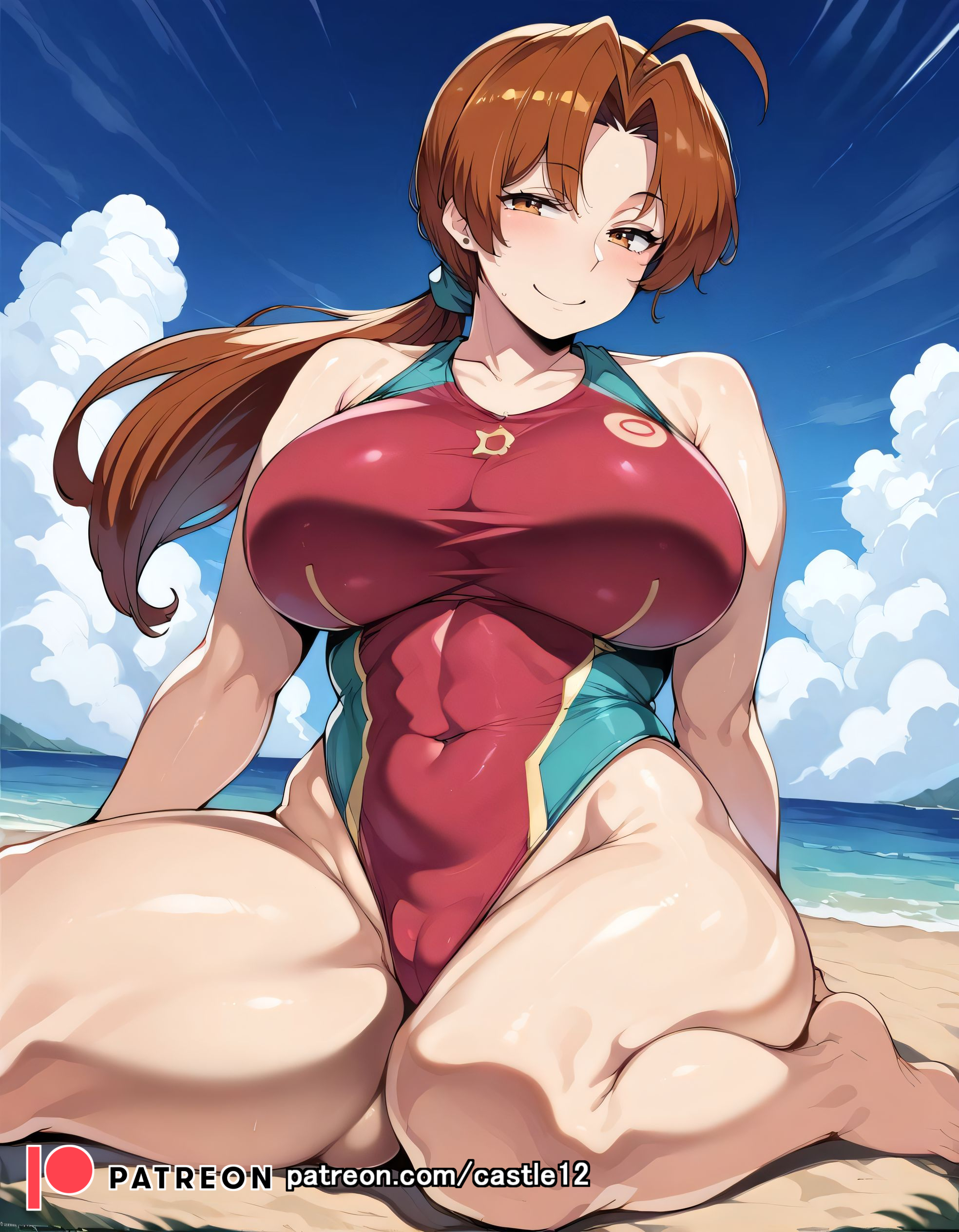 1girls, ai generated, alternate breast size, big breasts, breasts, busty, castle12, curvaceous, curvy, curvy body, curvy female, curvy figure, delia ketchum (pokemon), female, huge breasts, large breasts, pokemon, sweat, sweating, sweaty, sweaty body, sweaty breasts, thick thighs, thighs, voluptuous