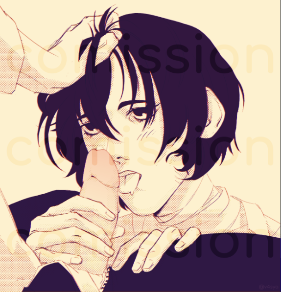 2boys bandage bandaged_neck bandages blowjob blowjob_face blowjob_gesture blowjob_only blush bsd bungo_stray_dogs bungou_stray_dogs chuuya_nakahara clothed clothed_blowjob dark_eyes dark_hair dazai_osamu eyelashes feminine_male gripping_hair hand_in_hair hand_on_head hand_on_thigh licking licking_penis male male_focus male_only male_sucking nakahara_chuuya oral oral_sex osamu_dazai penis penis_lick penis_out seductive seductive_look touching_penis twink unzipped