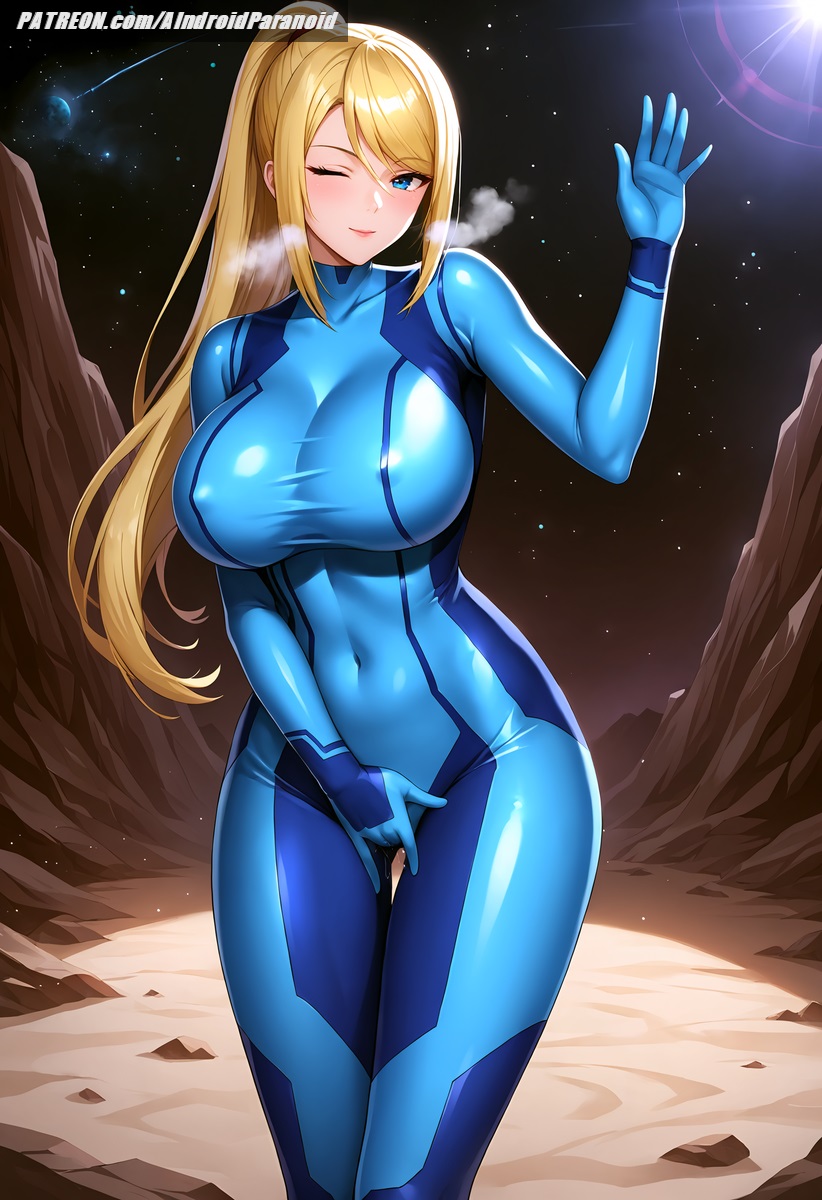 1girls, 5 fingers, ai generated, aindroidparanoid, ass, big breasts, blonde hair, blue bodysuit, bodysuit, breasts, busty, cameltoe, cave, covered nipples, curvy, female, female only, fingering, fingering pussy, fingering self, fingering through clothes, hips, huge breasts, large breasts, masturbation, masturbation through clothing, metroid, narrow waist, nipples, outdoors, ponytail, pussy, pussy juice, samus aran, slim waist, solo, space, stable diffusion, taller female, tight clothing, waving, zero suit