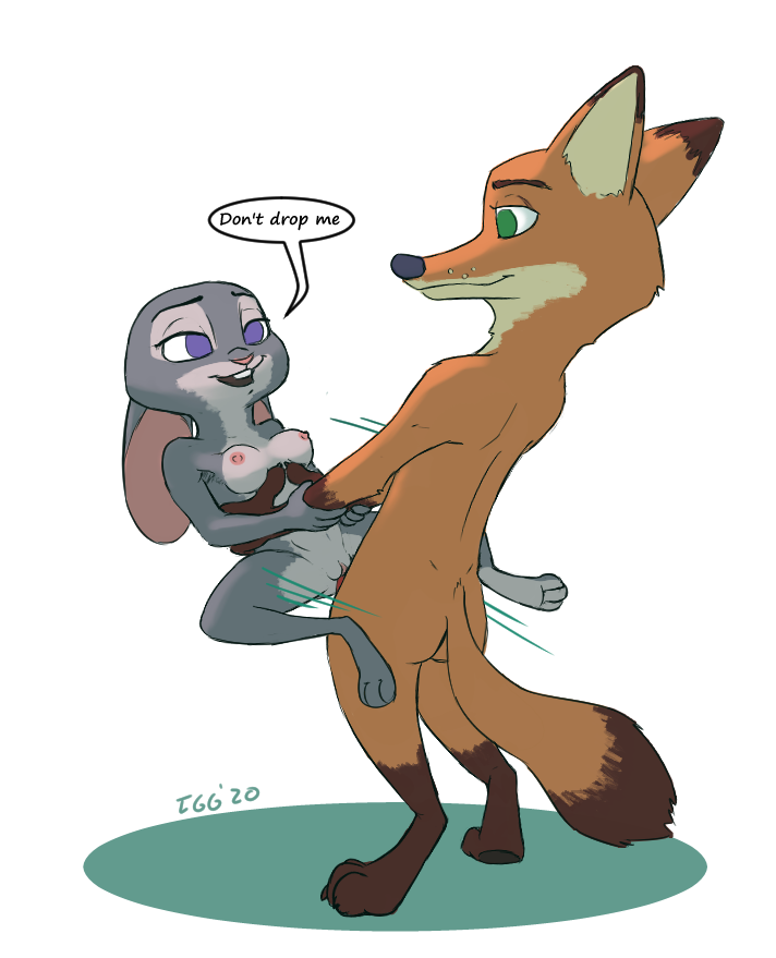 2020 anthro anthro_on_anthro anthro_penetrated anthro_penetrating anthro_penetrating_anthro ass breasts buckteeth canid canine dialogue disney duo english_text female female_penetrated fox fur green_eyes grey_body grey_fur interspecies judy_hopps lagomorph leporid male male_penetrating male_penetrating_female mammal nick_wilde nipples nude open_mouth open_smile orange_body orange_fur penetration purple_eyes rabbit red_fox sex simple_background small_breasts smile speech_bubble standing standing_sex straight teeth text tggeko vaginal_penetration white_background zootopia