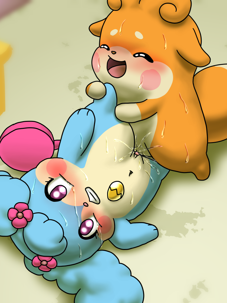 3:4 anthro anthro_on_anthro anthro_penetrated anthro_penetrating anthro_penetrating_anthro biped blue_fur blush bodily_fluids canid canine cocotama crying duo female female_penetrated flower fur himitsu_no_cocotama kanna_(cocotama) luckytama male male_penetrating mammal multicolored_fur open_mouth orange_fur penetration plant purple_eyes pussy semi-anthro sex straight sweat tan_fur tears two_tone_fur vaginal_penetration 九尾