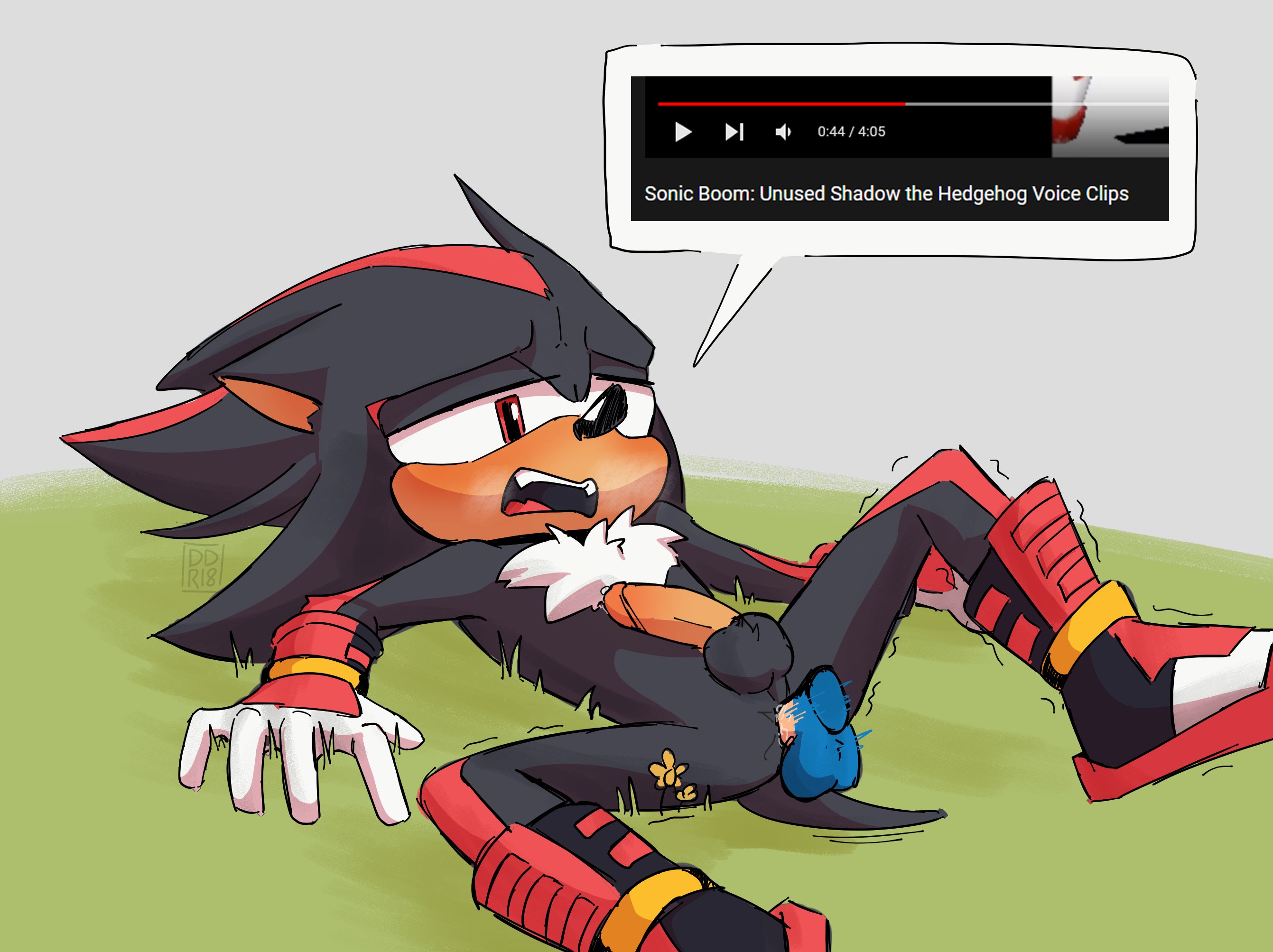 anal, anal sex, anthro, balls, funny, furry, gay, gay sex, male, male/male, medium penis, moan, moaning, penetration, penis, shadow (boom), shadow the hedgehog, sonadow, sonic (boom), sonic (series), sonic boom, sonic the hedgehog, speech, speech bubble, yaoi, youtube