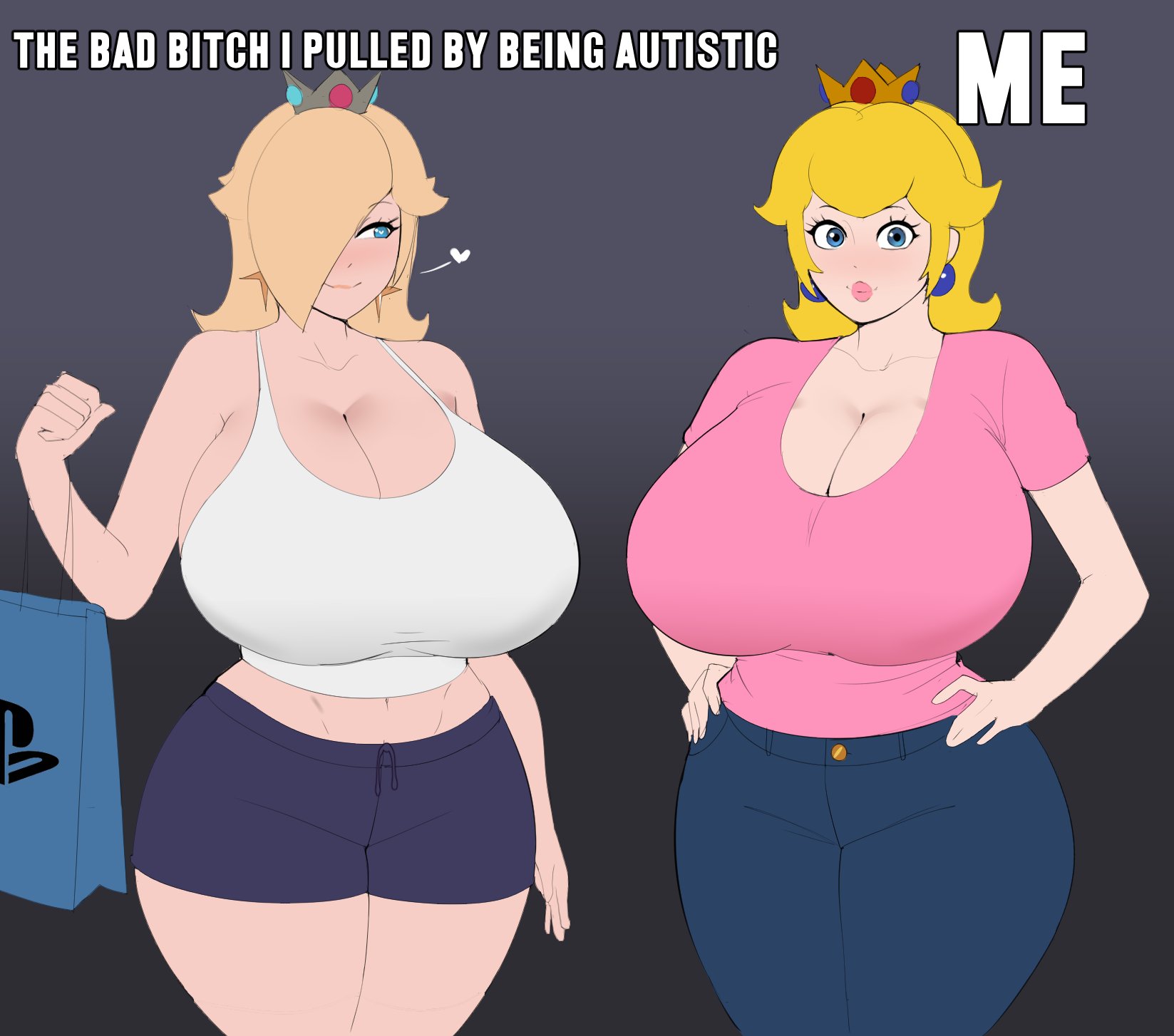 Rule 34 Dev - 1girl ? absurdres belly breasts curvy dark-skinned_female  dark_skin g3mma heart highres hood hoodie huge_breasts  jojo_no_kimyou_na_bouken lipstick looking_at_viewer makeup mariah_(jojo)  middle_finger midriff mole mole_on_breast navel ...