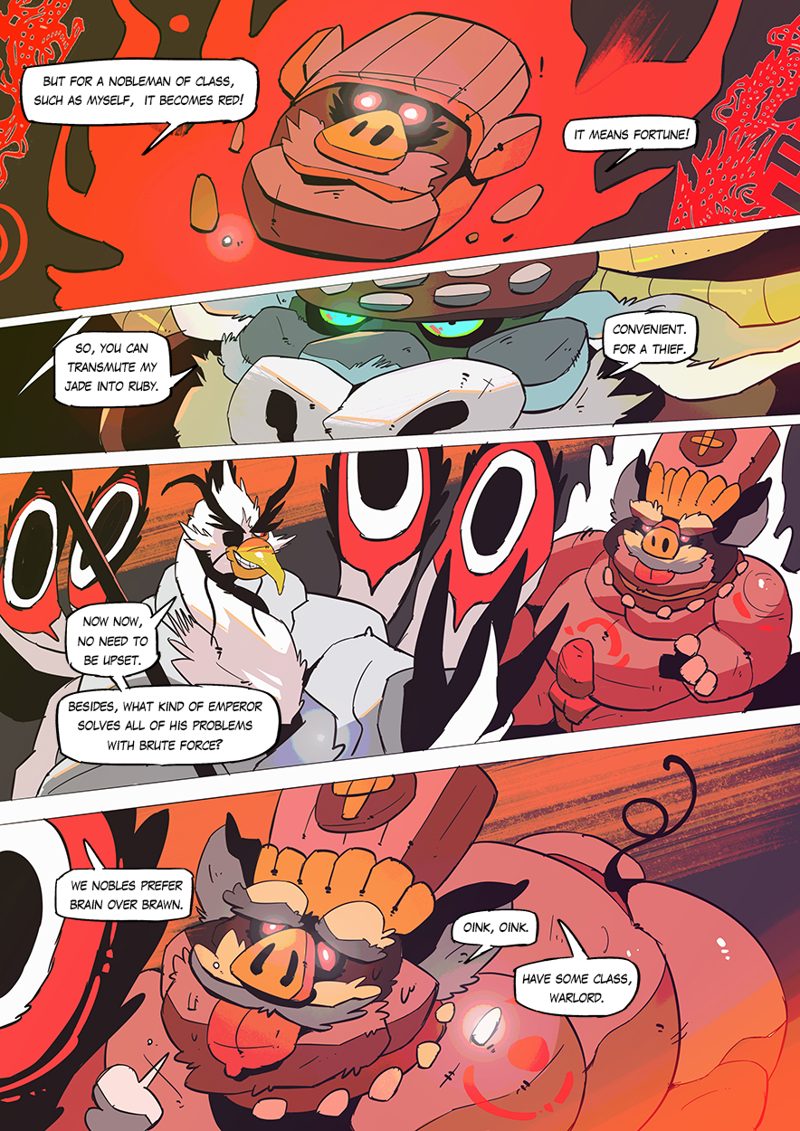 anthro comic dreamworks english_text fur furry furry_only galgard general_kai hi_res kung_fu_panda lord_shen male_only text