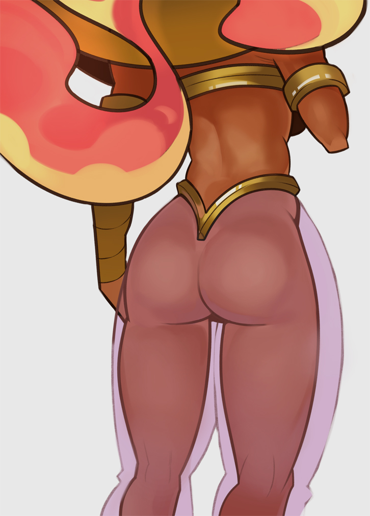 1girls ass capcom power_stone rouge_(power_stone) see-through_clothing splashbrush