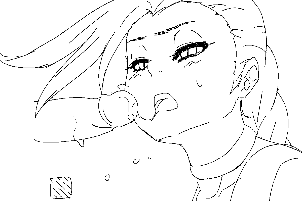 1girls, animated, braided twintails, crying, cum in mouth, cum in throat, deepthroat, deepthroat no hands, disembodied penis, fellatio, female, gag, gagging, human, jinx (league of legends), league of legends, male, monochrome, oral, penis, riot games, swallowing, swallowing bulge, swallowing cum, swallowing penis while deepthroat, throat bulge