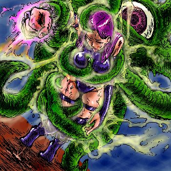 asian capcom captured_heroine defeated_heroine marvel marvel_comics marvel_vs._capcom psylocke rape shuma-gorath shuma_gorath straight_hair tentacle_rape tentacles x-men