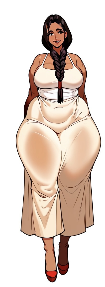 ai_generated alternate_ass_size anonymous_character asian_female ass_bigger_than_torso bottom_heavy child_bearing_hips curvy_hips dark-skinned_female enormous_ass female_only hi_res hips_wider_than_shoulders hourglass_figure indian_female massive_ass plump_ass skirt wide_hips