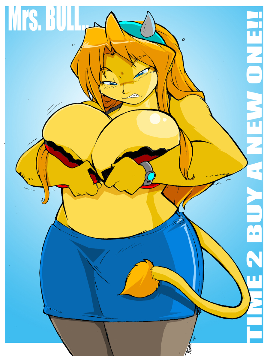 anthro bra cow_girl huge_breasts mrs_bull ronzo shonuff shonuff44