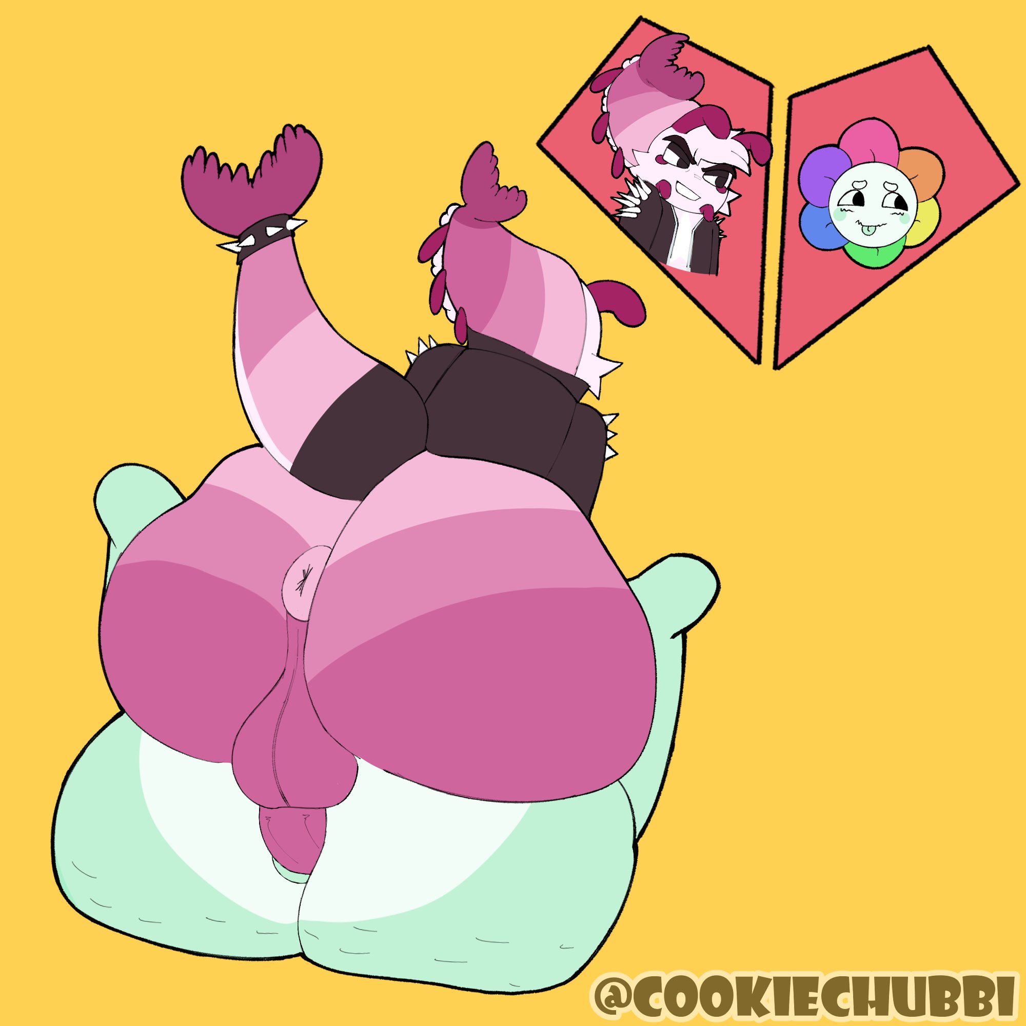 2boys, anal, anal mating press, backsack, balls, big ass, cookiechubbi, dandy (dandy's world), dandy's world, gay, gay sex, mating press, penis, roblox, roblox game, sex, shrimpo (dandy's world), tagme