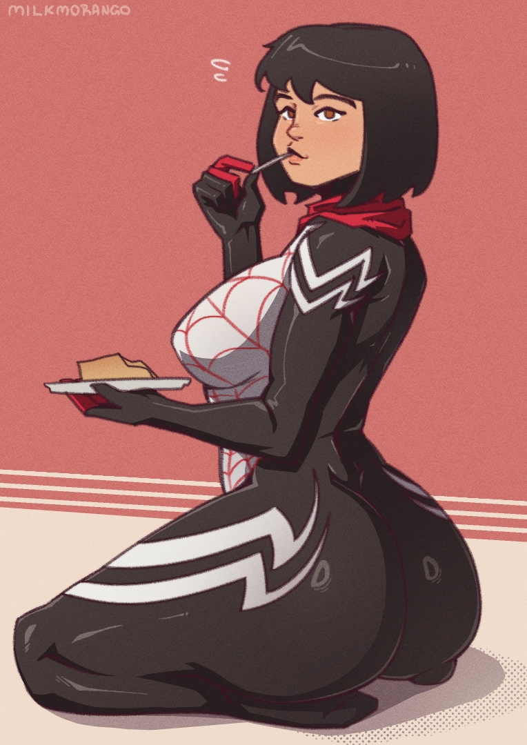 1girls, asian, asian female, ass focus, avengers, big ass, big breasts, black, bra, cindy moon, hairy pussy, heroine, horny female, korean female, light-skinned female, marvel, marvel comics, milkmorango, nerd, nude female, panties, photo, red, sexy ass, sexy female, sexy pose, silk (marvel), spider girl, spider-man (series), spider-man: across the spider-verse