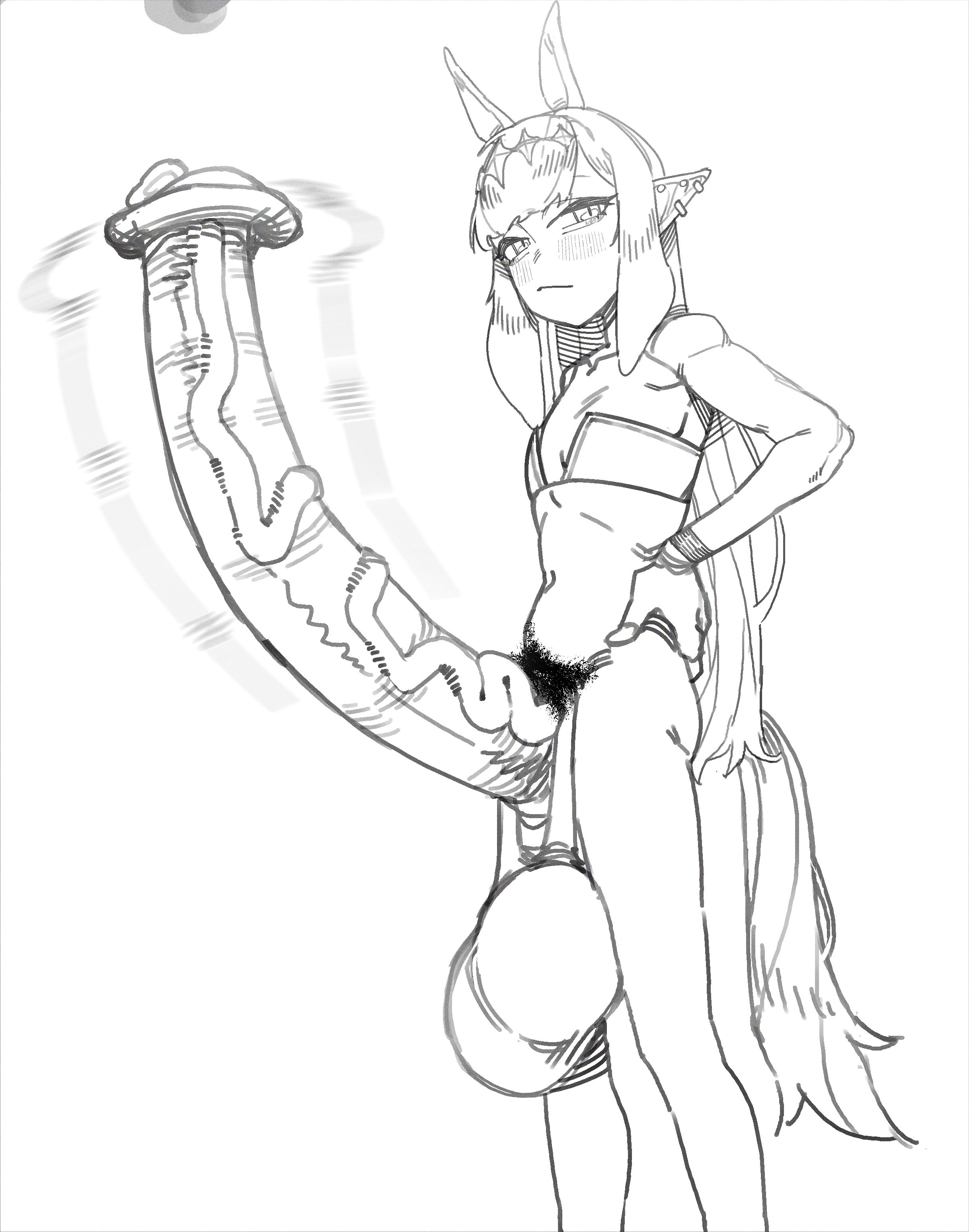 1futa, 2026, 2d, 2d (artwork), 2d artwork, 4 ears, animal ears, animal genitalia, animal humanoid, animal penis, animal tail, balls, ballsack, bangs, bare shoulders, big balls, big cock, big penis, big testicles, black and white, bottomless, bottomless futa, breasts, cock, collarbone, crossover, dick, dickgirl, ear piercing, earrings, equid, equine, equine genitalia, equine penis, flat chest, futa only, futanari, genital fluids, genitals, gigantic cock, gigantic penis, hololive, hololive english, hololive myth, horse, horse ears, horse girl, horse penis, horse tail, horsecock, horsecock futa, horsecock futanari, horsecock on humanoid, huge balls, huge cock, huge testicles, intersex, intersex only, large balls, large cock, large penis, large testicles, light skin, light-skinned futa, long hair, makinakid, massive cock, massive penis, monochrome, motion blur, motion lines, naked, naked futa, ninomae ina'nis, nude, nude futa, nudity, penis, petite, pointy ears, precum, precum drip, pubes, pubic hair, sagging balls, saggy balls, side view, sketch, small breasts, straight hair, tail, testicles, throbbing, throbbing penis, umamusume, umamusume pretty derby, vein, veins, veiny, veiny penis, very long hair, virtual youtuber