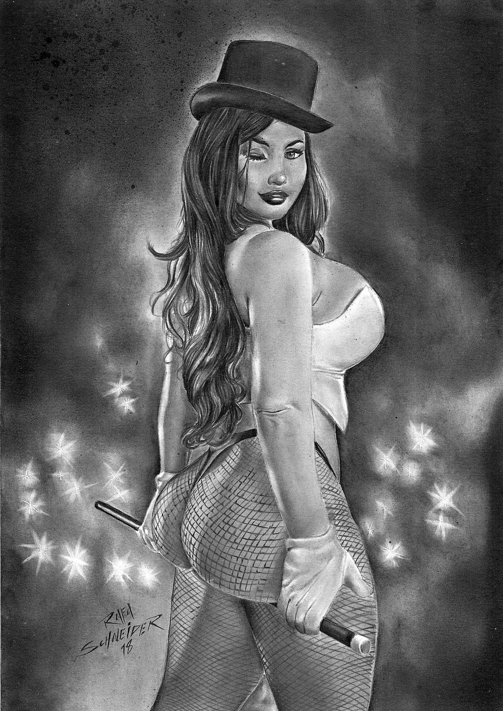 1girls 2018 ass ass_support big_ass big_butt black_and_white black_hair butt clothed clothed_female clothes clothing corset dat_ass dated dc ed_benes_studio eyeshadow female female_only fishnet fishnet_pantyhose fishnet_stockings fishnets from_behind gloves greyscale homo_magi human human_only large_ass lipstick long_hair looking_at_viewer looking_back looking_back_at_viewer magic_wand magician makeup monochrome one_eye_closed pinup rafa_schneider revealing_clothes round_ass signature solo solo_female standing straight_hair superheroine thick_ass thong wand white_corset white_gloves wide_hips wink winking zatanna zatanna_zatara