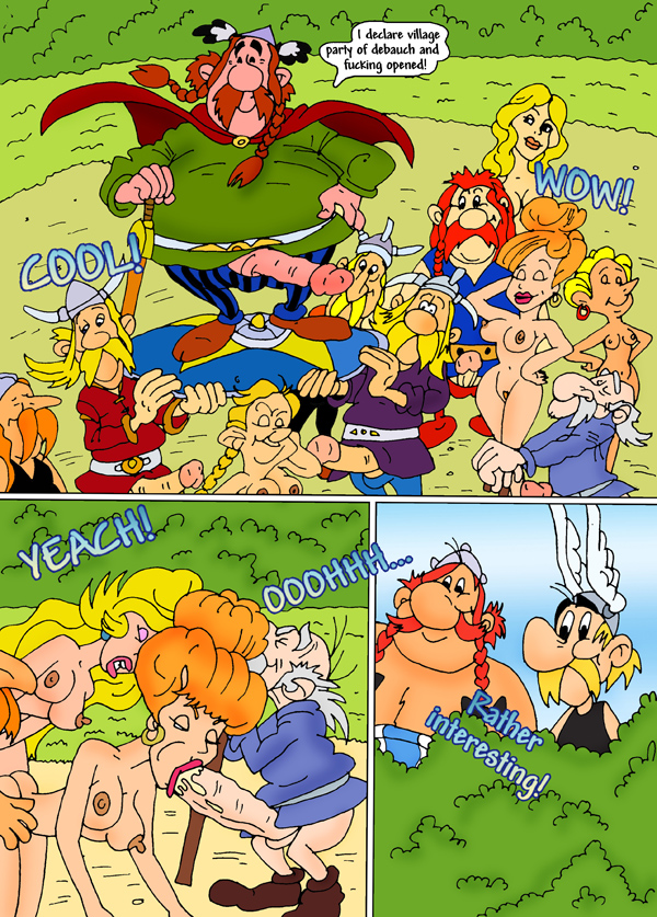 asterix asterix_and_obelix cartoonvalley.com comic mrs._geriatrix obelix panacea