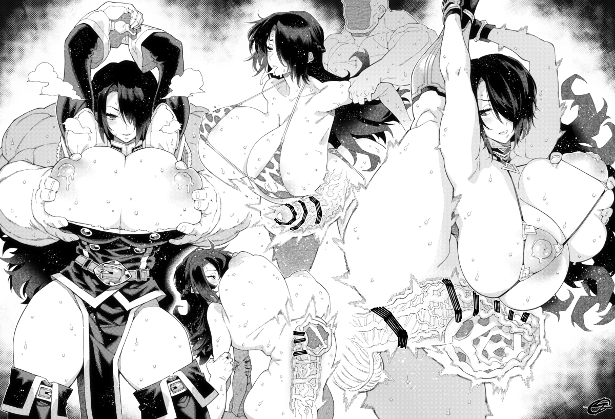 azuma fubuki, bajou takurou, breasts, cum, female, huge breasts, mato seihei no slave, nipples, pussy, sex, vaginal penetration, vajo