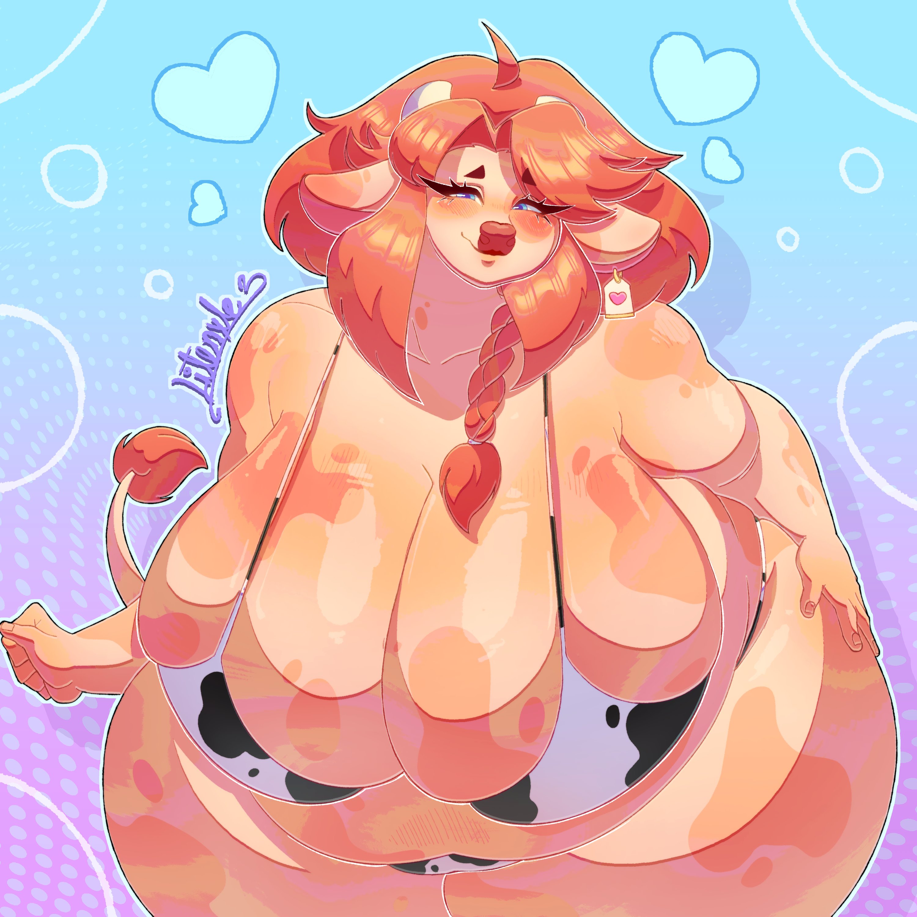 anthro, areola, ass, balls, belly, belly bulge, big, big areola, big ass, big belly, big breasts, big nipples, bouncing breasts, bovine, breasts, christmas, christmas clothing, christmas outfit, chubby, chubby belly, chubby female, cock, completely nude, cow girl, cow horns, cow tail, curvy, curvy body, curvy female, curvy figure, cute, cute expression, dickgirl, erect nipples, erection, female, female focus, full body, furry, furry ass, furry breasts, furry ears, furry fut, furry only, furry tail, futa only, futanari, hi res, highres, hip grab, hips, huge ass, huge balls, huge belly, huge breasts, huge cock, huge cumshot, huge nipples, huge thighs, intersex, litonyle, milf, nipple bulge, nipples, nude, oc, original character, outfit, overweight, overweight female, penis, rnsweaty body, sketch, slightly chubby, slightly chubby female, sweat, sweaty ass, sweaty body, sweaty breasts, thick thighs, thigh clothes, thighs, tummy, voluptuous, voluptuous female, wide hips