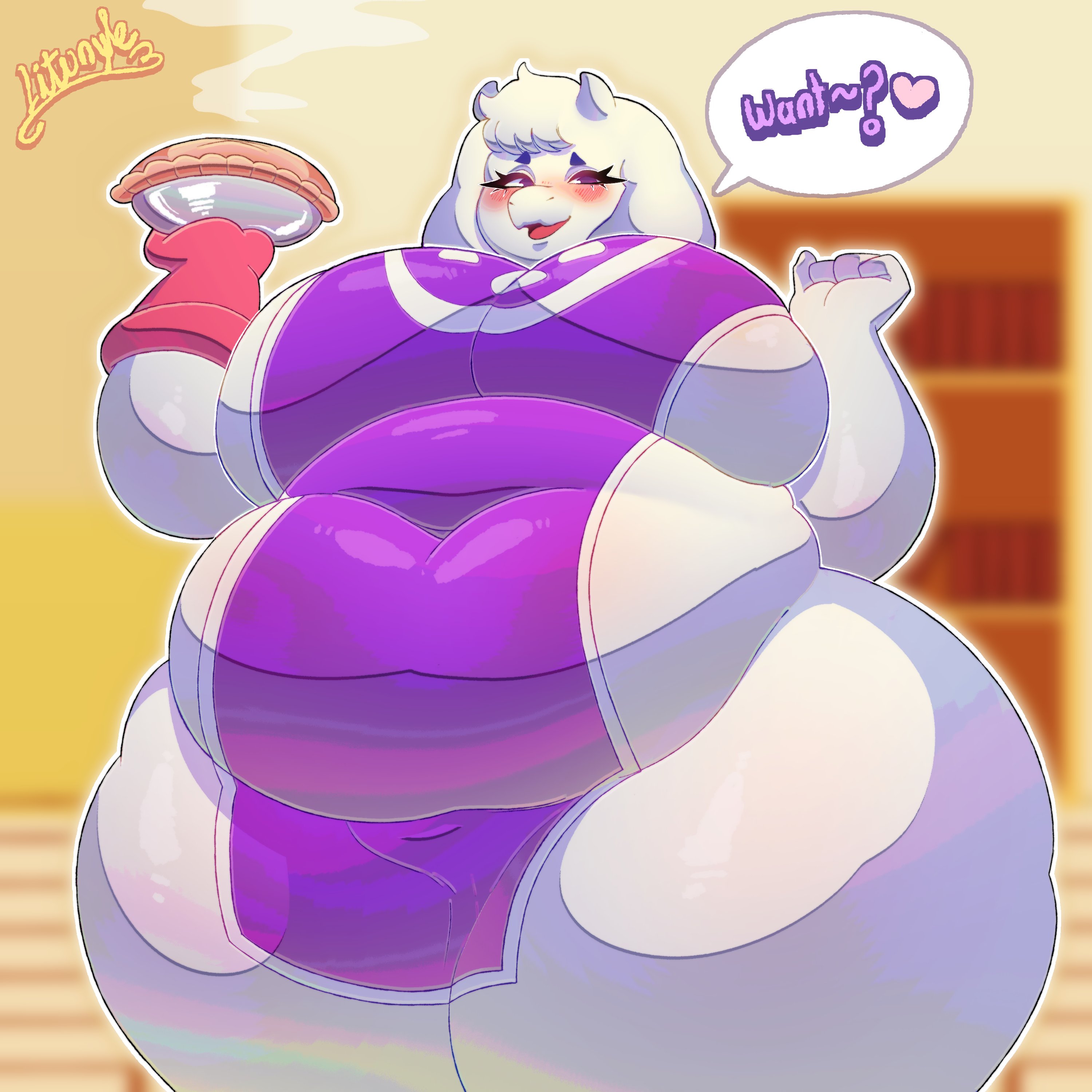 anthro, areola, ass, balls, belly, belly bulge, big, big areola, big ass, big belly, big breasts, big nipples, bouncing breasts, breasts, chubby, chubby belly, chubby female, cock, completely nude, cow girl, cow horns, cow tail, curvy, curvy body, curvy female, curvy figure, cute, cute expression, female, female focus, full body, furry, furry ass, furry breasts, furry ears, furry fut, furry only, furry tail, futa only, hi res, highres, hip grab, hips, hourglass figure, huge belly, huge breasts, huge nipples, huge thighs, intersex, litonyle, milf, nipple bulge, nipples, outfit, overweight, overweight female, penis, rnsweaty body, sketch, slightly chubby, slightly chubby female, sweat, sweaty ass, sweaty body, sweaty breasts, thick thighs, thigh clothes, thighs, toriel, toriel (undertale), tummy, voluptuous, voluptuous female, wide hips