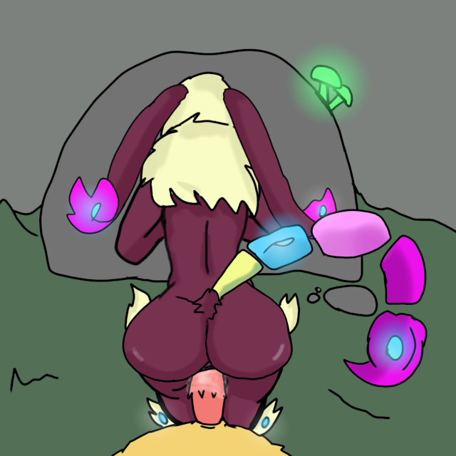 cell_shading creatures_of_sonaria female glowing_mushroom jxci lagomorph male male/female self_upload tagme tail vaginal_penetration vaginal_sex vorpalus