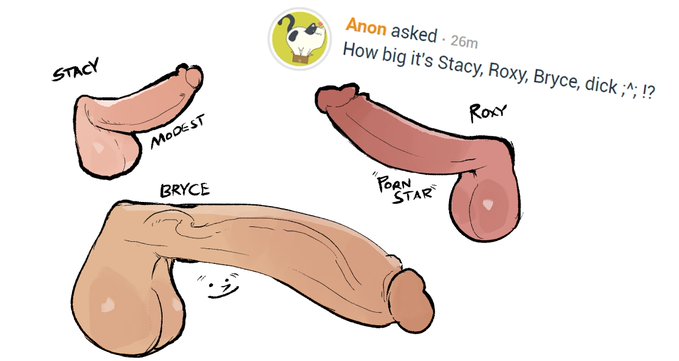 balls, big balls, chart, dickgirl, futanari, intersex, large penis, male, peculiart, penis, penis chart, penis comparison, penis size chart, penis size comparison, penis size difference, size chart, size comparison