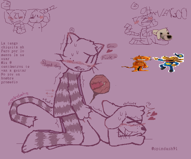 2boys anal anal_sex angry_face blush canine climax cum dav_pilkey dog_man doggy doggy_style dogman_(character) dogman_(series) felid furry gay_anal gay_sex inside male orange_fur penetration petey_the_cat pleasure_face precum say_gex sex spindas91 striped_fur trembling