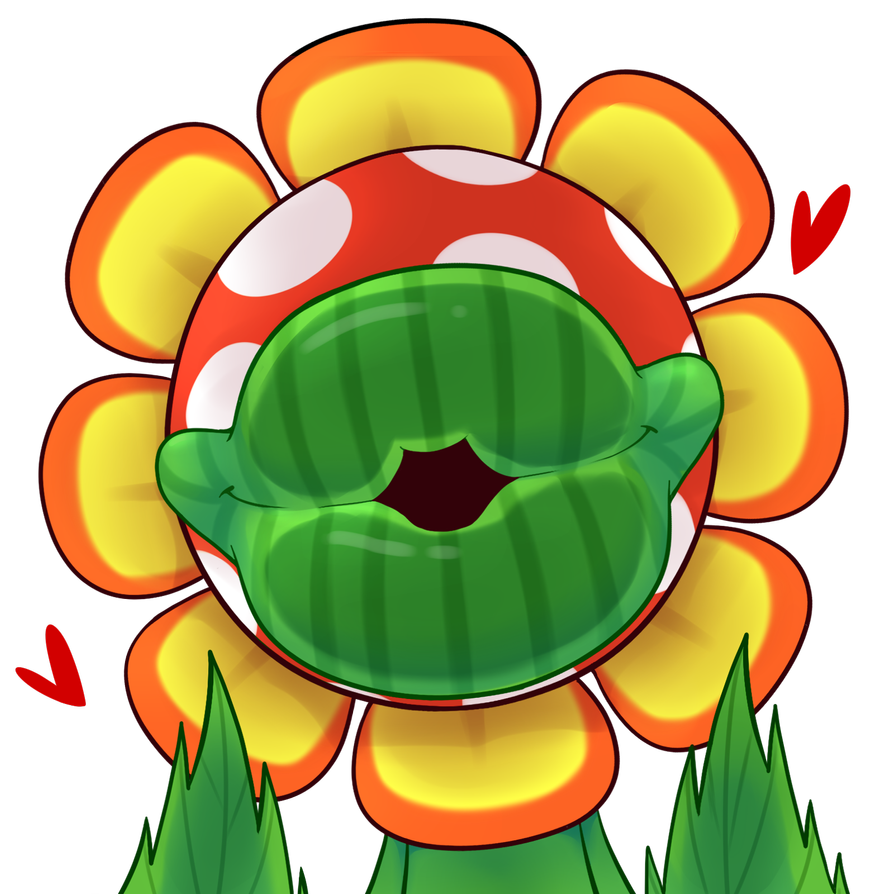 1boy 2019 anthro anthrofied big_lips deviantart flora_fauna flower fruity_lips kissing kissing_viewer lips mario_(series) nintendo open_mouth open_smile petey_piranha piranha_plant plant plant_boy smile super_mario_sunshine tagme video_games