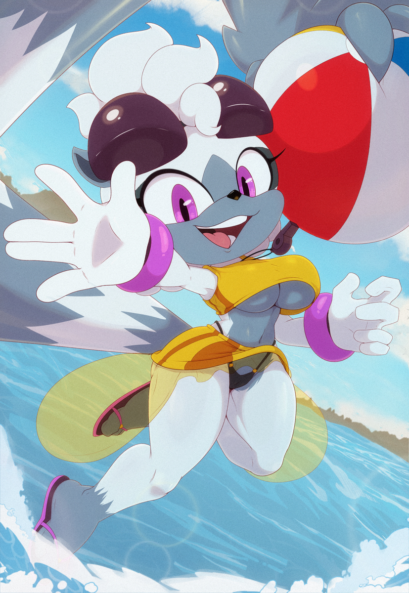 1girls anthro ass bigdon1992 breasts cleavage clothed clothing female female_only fur idw_comics idw_publishing lemur sega sonic_(series) sonic_the_hedgehog_(comics) sonic_the_hedgehog_(idw) sonic_the_hedgehog_(series) tail tangle_the_lemur