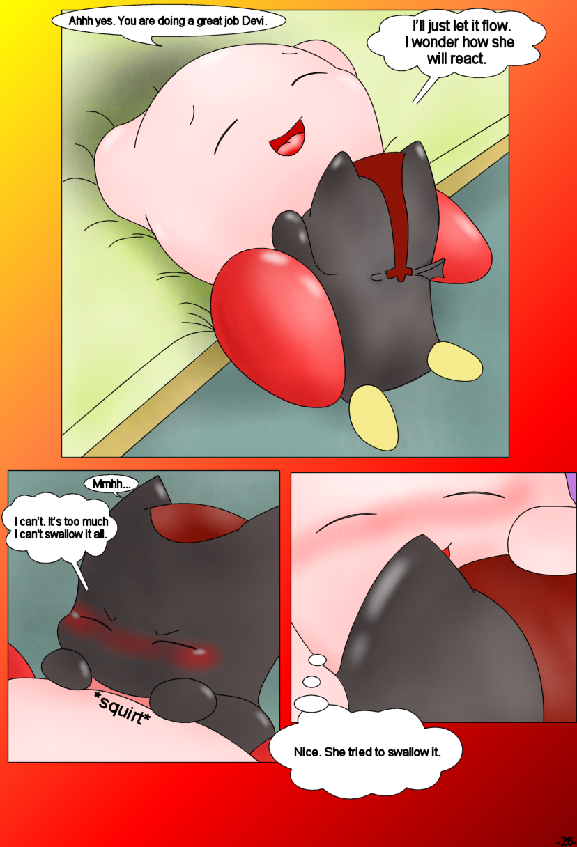 comic curby kirby kirby_(series) nintendo