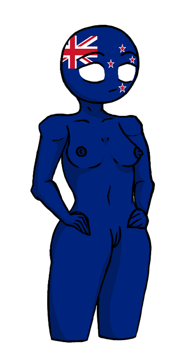 1girls blue_skin countryhumans countryhumans_girl new_zealand_(countryhumans) nude tagme