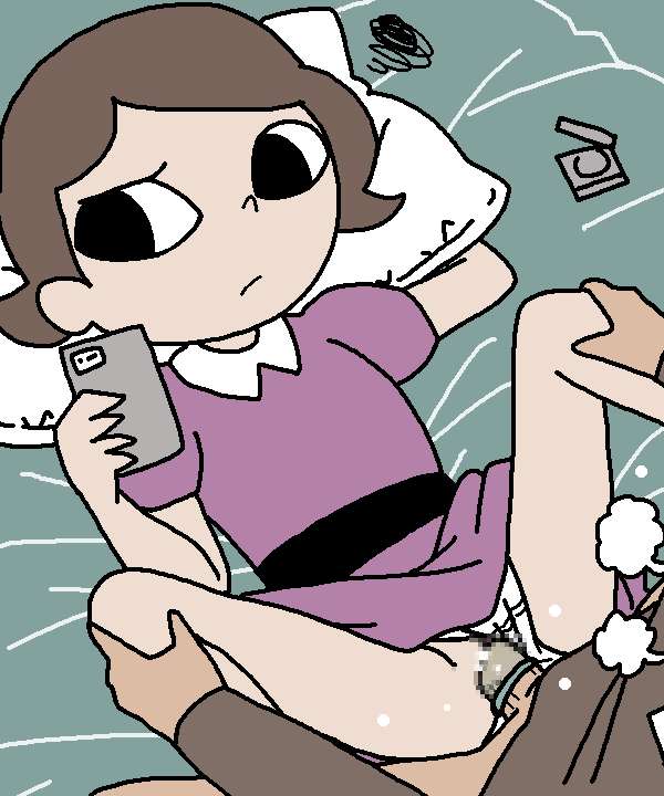 condom, distracted, female, hai yorokonde, kocchi no kento, man c (hai yorokonde), missionary position, mv character, pussy, tomu (tomubobu), vaginal penetration, woman a (hai yorokonde)