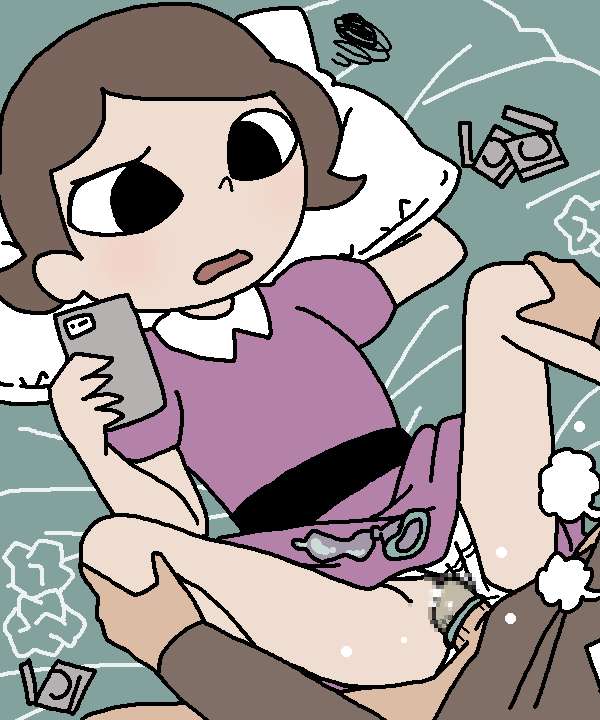 angry, annoyed, condom, distracted, female, hai yorokonde, kocchi no kento, man c (hai yorokonde), missionary position, pussy, tomu (tomubobu), vaginal penetration, woman a (hai yorokonde)