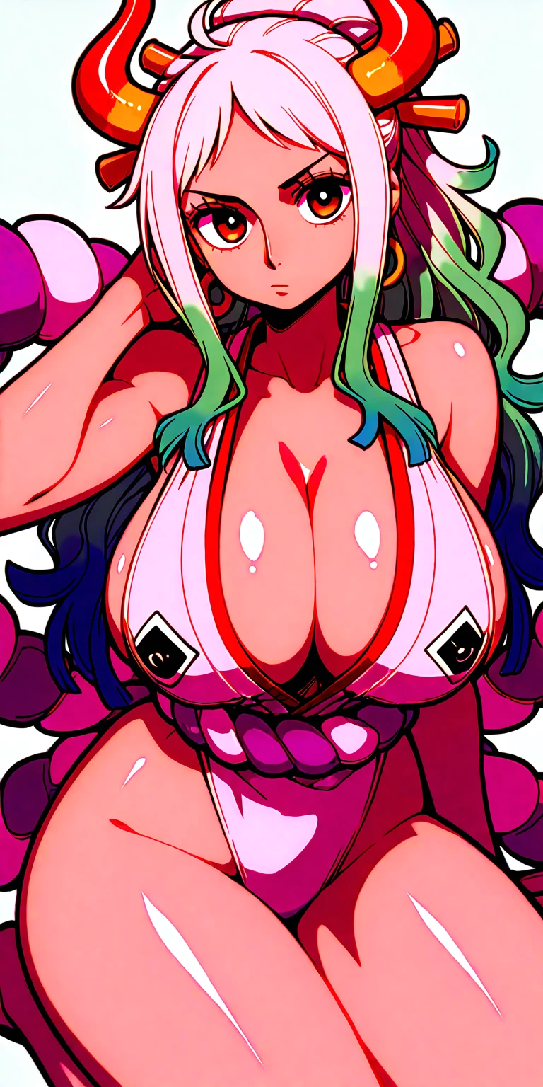 ai_generated big_breasts clothing female female_only momo_xing one_piece yamato_(one_piece)