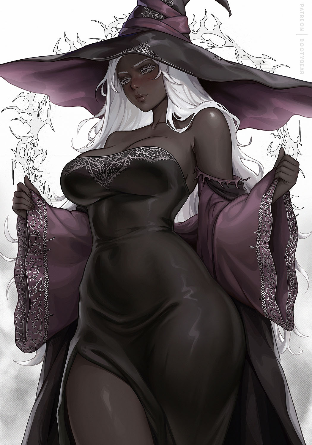 1girls, big ass, big breasts, big thighs, bootybear, breasts, bust, busty, chest, curvaceous, curvy, curvy figure, dark skin, dark-skinned female, digital media (artwork), elden ring, elden ring nightreign, female, female only, fromsoftware, hips, huge ass, huge breasts, huge thighs, large ass, large breasts, large thighs, legs, mature, mature female, recluse (nightreign), slim waist, thick, thick ass, thick hips, thick legs, thick thighs, thighs, voluptuous, waist, wide ass, wide hips, wide thighs