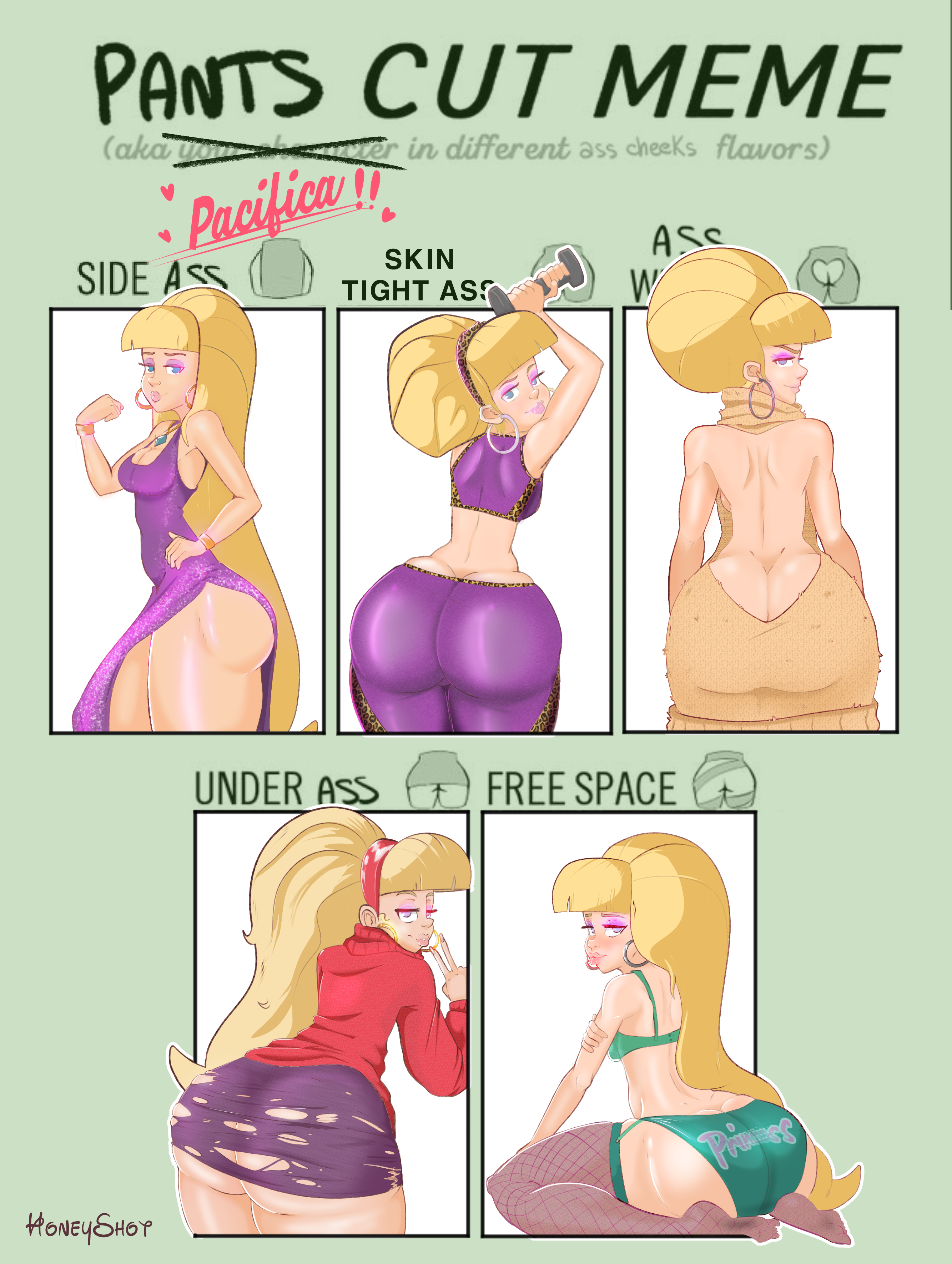 1female, 1girl, 1girls, adult, adult female, aged up, ass, ass focus, bangs, big ass, big breasts, blonde, blonde female, blonde hair, blonde hair female, blonde-haired female, boobs, breasts, bun, dress, female, fishnet clothing, fishnet legwear, fishnet thighhighs, fishnets, fitness, gravity falls, gym, gym clothes, gym clothing, hairband, hairbun, honeyshot, long legs, meme, pacifica northwest, purple dress, shirt cut meme, side ass, side view, skin tight, skin tight clothes, skin tight outfit, sweater, thighhighs, torn clothes, torn clothing, underass, virgin killer sweater, woman, yoga pants