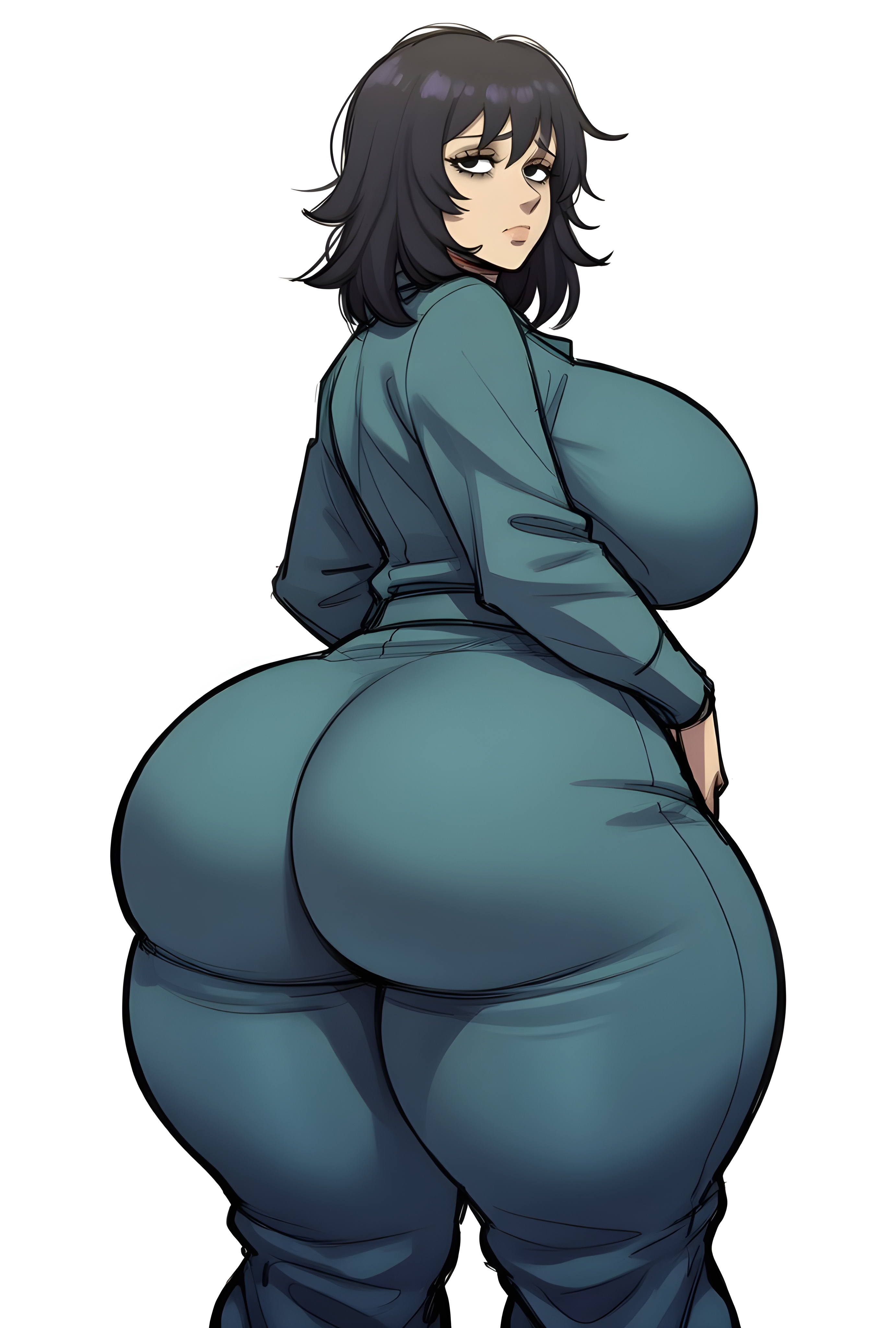 1female, 1girls, ai generated, anya (mouthwashing), ass, big ass, big breasts, big butt, brasil louco, breasts, bubble ass, bubble butt, clothed female, curvaceous, curvy, curvy body, curvy figure, dominant, dominant female, female, female only, full clothed, fully clothed, human, large breasts, looking at viewer, mature, mature body, mature female, mature woman, milf, milf body, mouthwashing, mouthwashing (game), seducing, seducing viewer, seductive, seductive look, sexy, sexy body, sexy pose, simple background, solo, solo female, solo focus, tagme, thick ass, thick body, thick butt, thick girl, thick milf, thick thighs, thick woman, voluptuous, voluptuous body, voluptuous female, white background