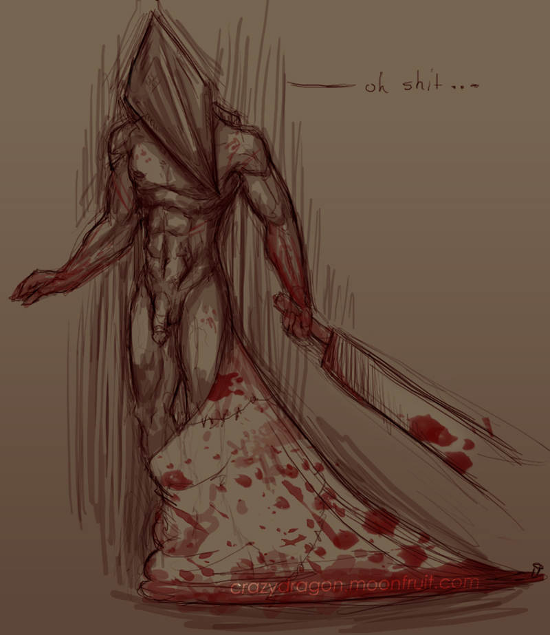 crazydragon male_only pyramid_head silent_hill silent_hill_2 tagme