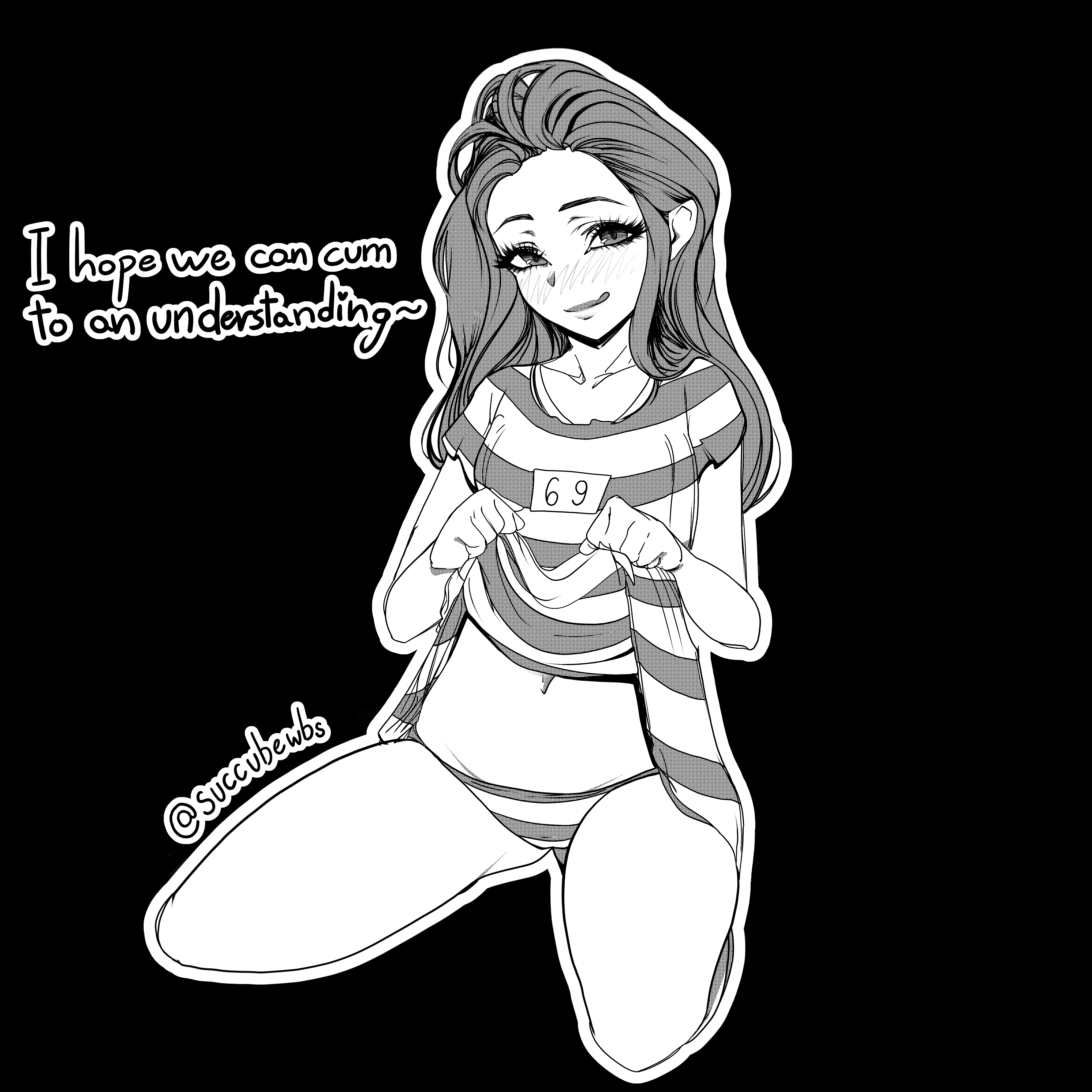 1girls, belle delphine, black and white, braces, brown eyes, caption, cat ears, cute, egirl, eyelashes, eyeshadow, female, freckles, headphones, kneeling, licking lips, looking at viewer, panties, pink hair, prison uniform, prisoner, real person, sketch, succubewbs, tagme, teenager, twitch thot, undressing