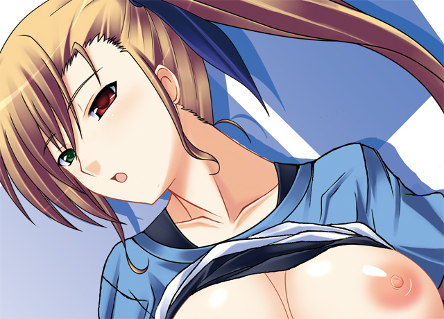 breasts color female heterochromia kuronezumi lyrical_nanoha mahou_shoujo_lyrical_nanoha mahou_shoujo_lyrical_nanoha_strikers vivio