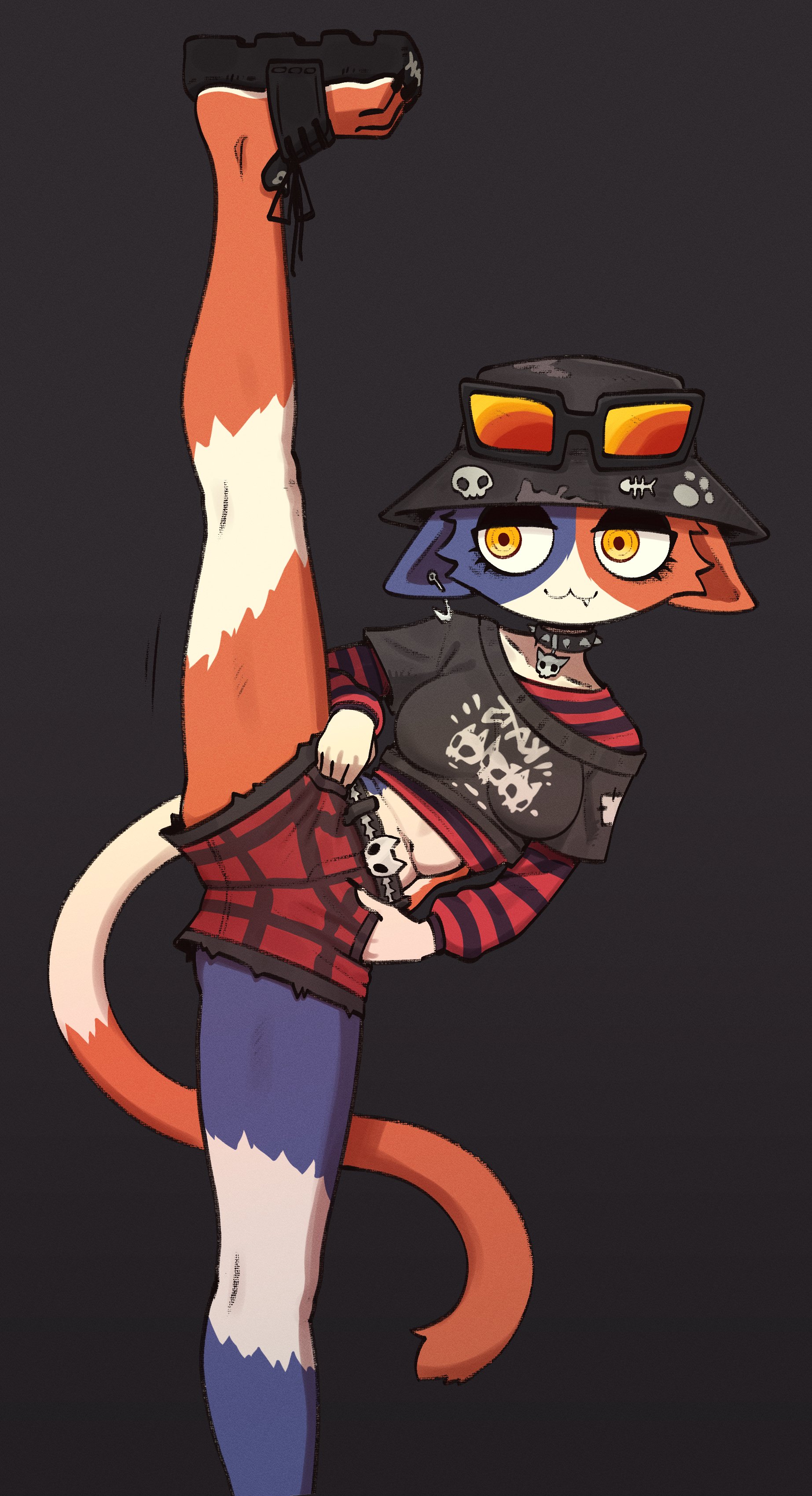 1female, 1females, 1girl, 1girls, 2d, 2d (artwork), 2d artwork, cat, cat ears, cat girl, catgirl, clothed, clothed female, clothing, felid humanoid, feline, fortnite, fortnite: battle royale, haolksou, meow skulls, meow skulls (fortnite), tagme, tagme (artist), video game, video game character, video game franchise, video games