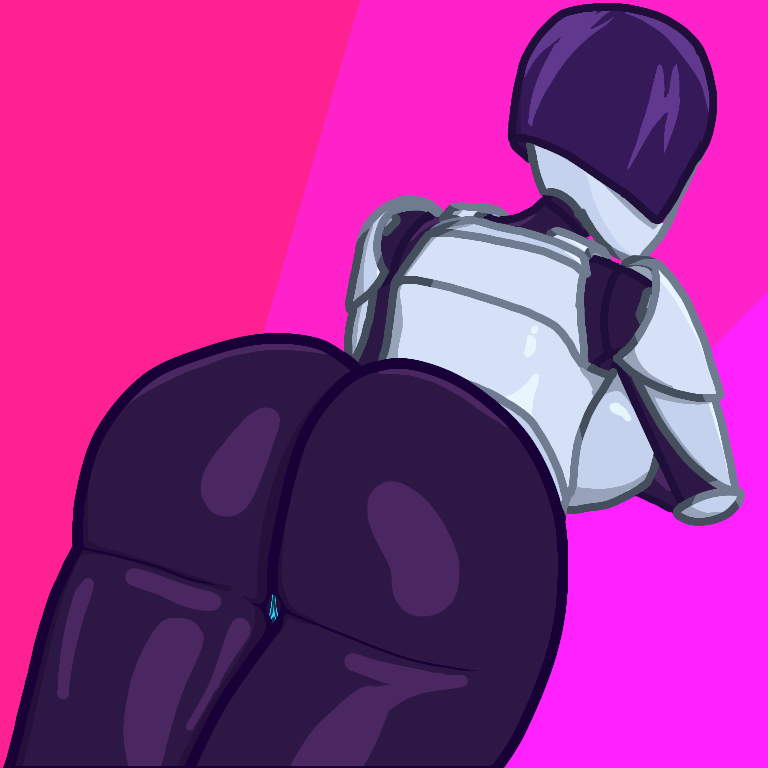 1girls big_breasts fat_ass glowing_genitalia glowing_pussy robot robot_girl robot_humanoid tamerlantl_(author) thick thick_ass