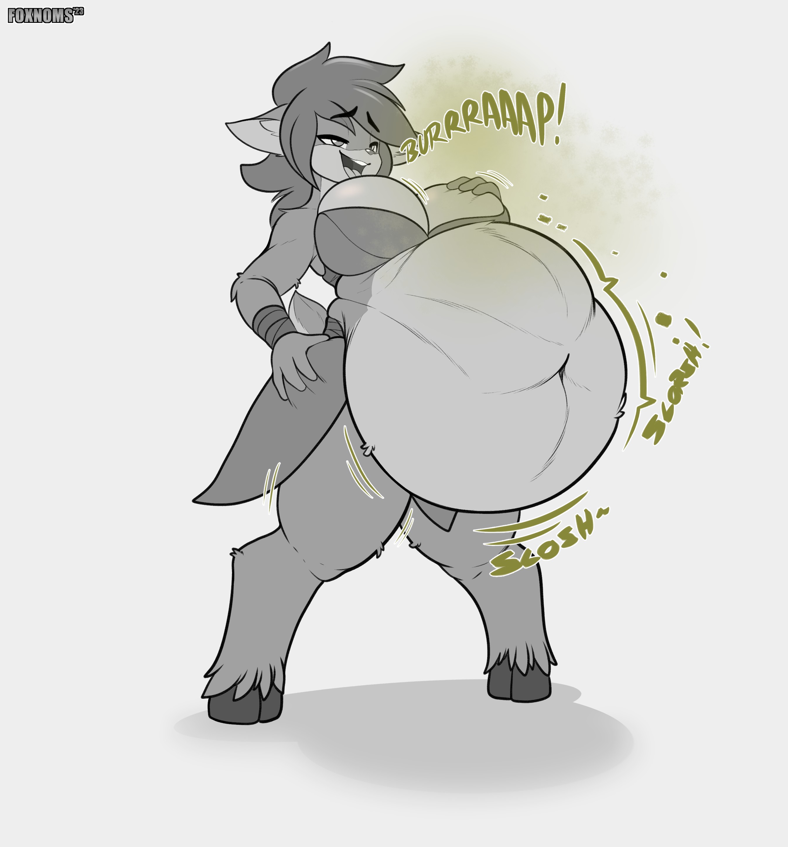 digestion, female, female pred, foxynoms, oral vore, vore