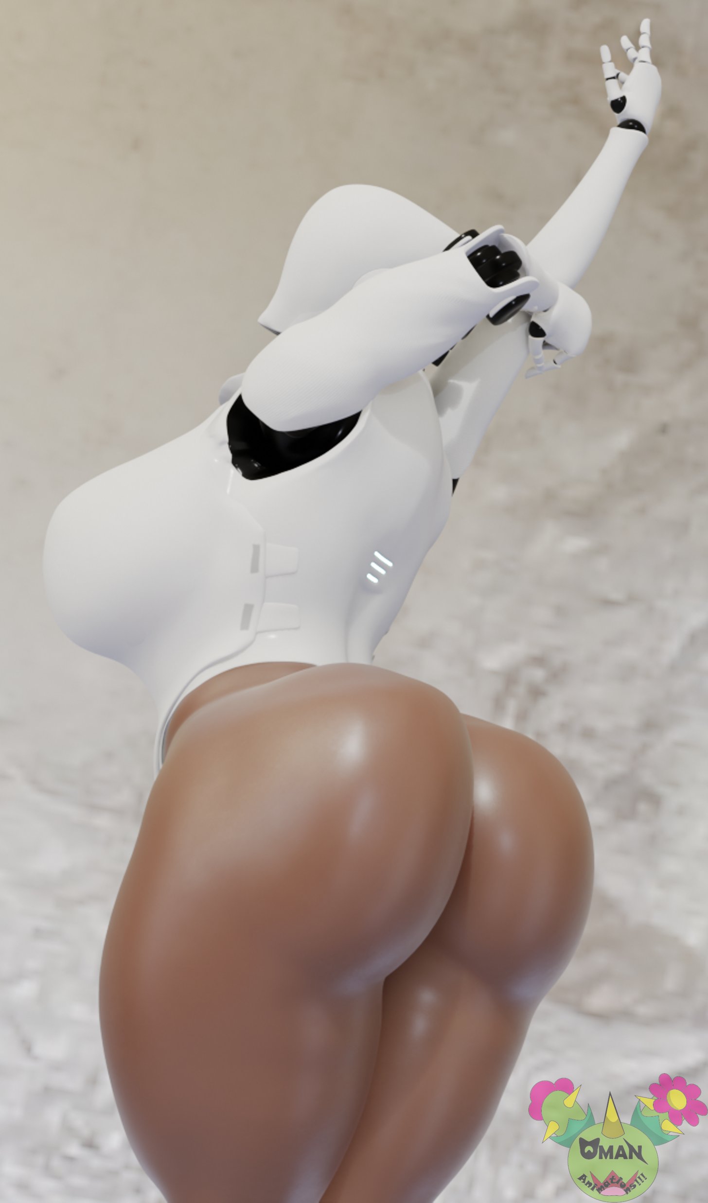 1girls 3d 3d_(artwork) ass ass_focus big_ass big_breasts big_butt dat_ass fat_ass female_focus female_only haydee haydee_(game) omananimations robot_girl tagme thick_ass thick_thighs