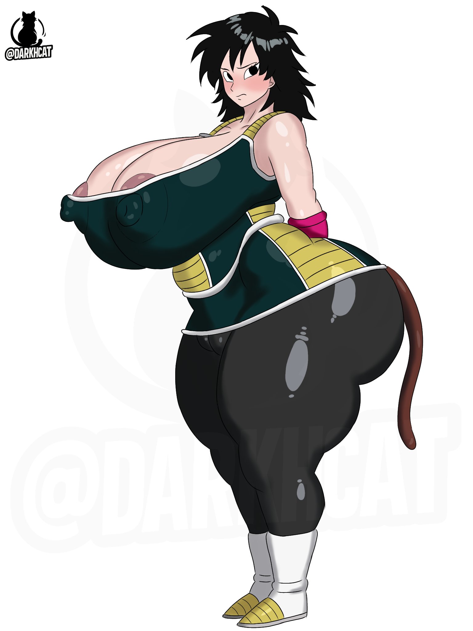 1girls, 2d, 2d (artwork), alien, alien girl, alien humanoid, anime, ass, big ass, big breasts, big butt, breasts, clothed, clothed female, darkhcat, dragon ball, dragon ball minus, dragon ball super, dragon ball super broly, dragon ball super: broly, female, female focus, female only, gine, huge ass, huge boobs, huge breasts, huge butt, light skin, light-skinned female, manga, milf, mother, saiyan, saiyan female, solo, solo female, solo focus, voluptuous, voluptuous female