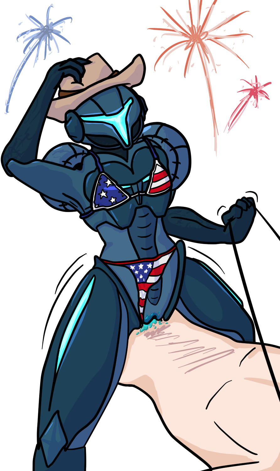 1boy 1boy1girl 1girls alien alien/human alien_girl alpha_channel american_flag american_flag_bikini armor armored_dark_samus bikini bikini_aside blue_pussy blue_skin claws clothed clothed_female_nude_male clothing clothing_aside cowboy_hat cowgirl_position dark_samus female femdom fireworks hat headgear headwear helmet hi_res holding human humanoid interspecies leash male male/female male_human/female_alien male_human/female_humanoid mammal metroid metroid_(species) naughtysableye nintendo nude on_top panties panties_aside pet_play phazon pubic_hair pussy reins riding sex simple_background swimwear transparent_background underwear underwear_aside video_games