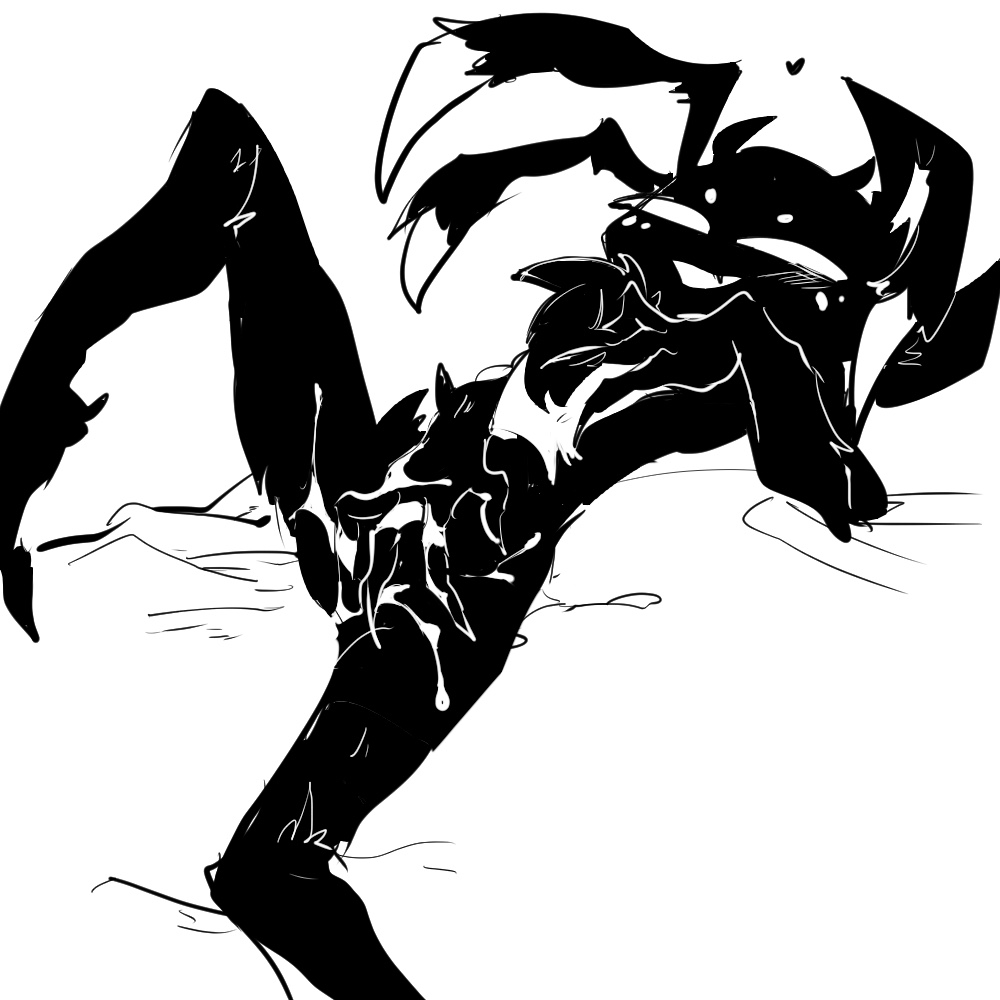 2d, anthro, arachnid, arachnid humanoid, black body, black fur, blank eyes, brainjunkyard, completely nude, don't starve, don't starve (series), don't starve together, klei entertainment, masturbation, multi eye, nude, smile, spider, tagme, webber
