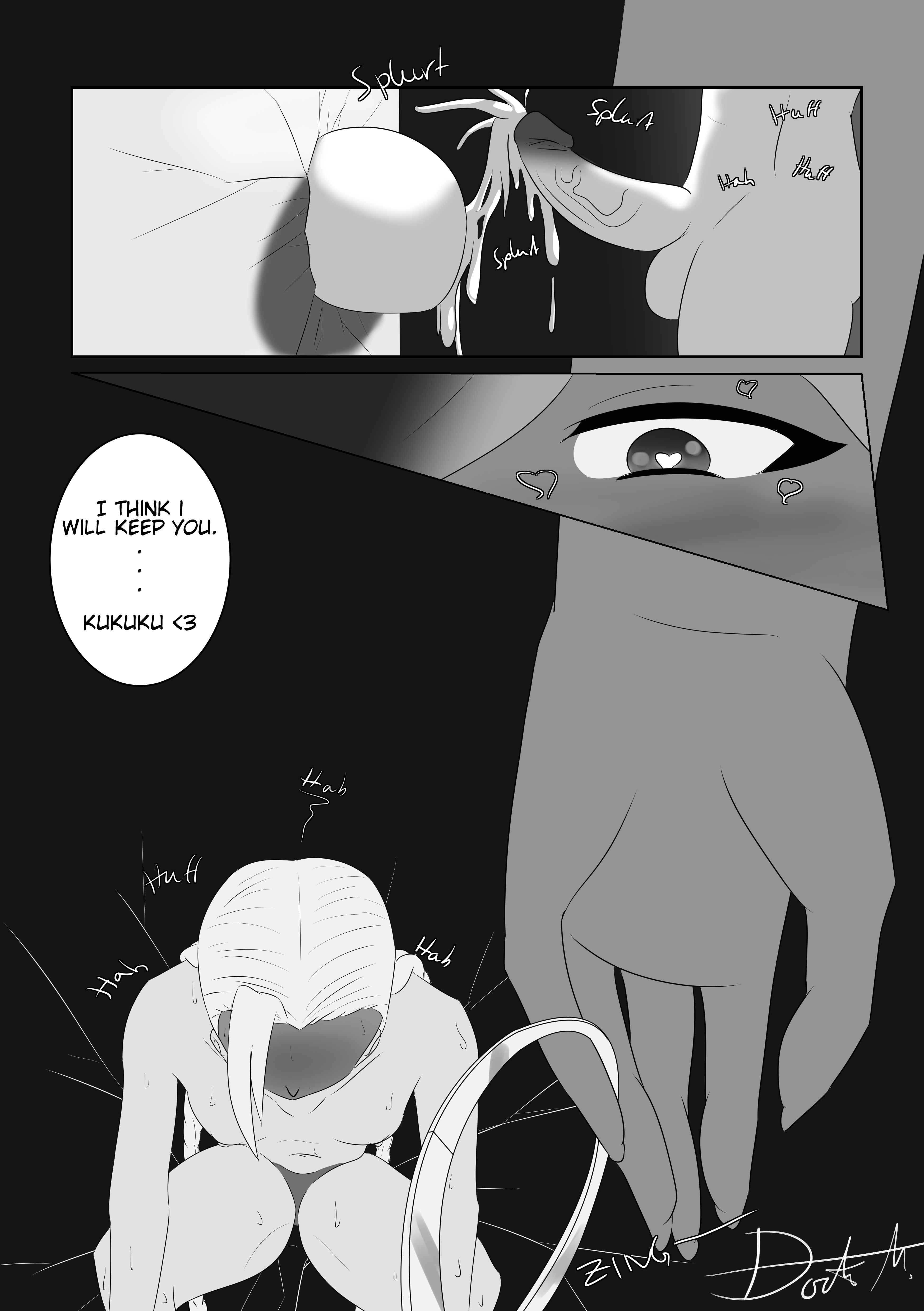 animal genitalia, animal penis, ass, balls, big ass, big balls, big breasts, big penis, black and white, breasts, cum, cum in pussy, cum inside, doktor malefic, doujin, doujinshi, female, final fight, futa on female, futanari, handcuffs, intersex, jinx (league of legends), league of legends, monochrome, nude, penis, poison (final fight), policewoman, pussy, rape, restrained, riot games, spread ass, spread butt, spreading, stuck in wall, thick thighs