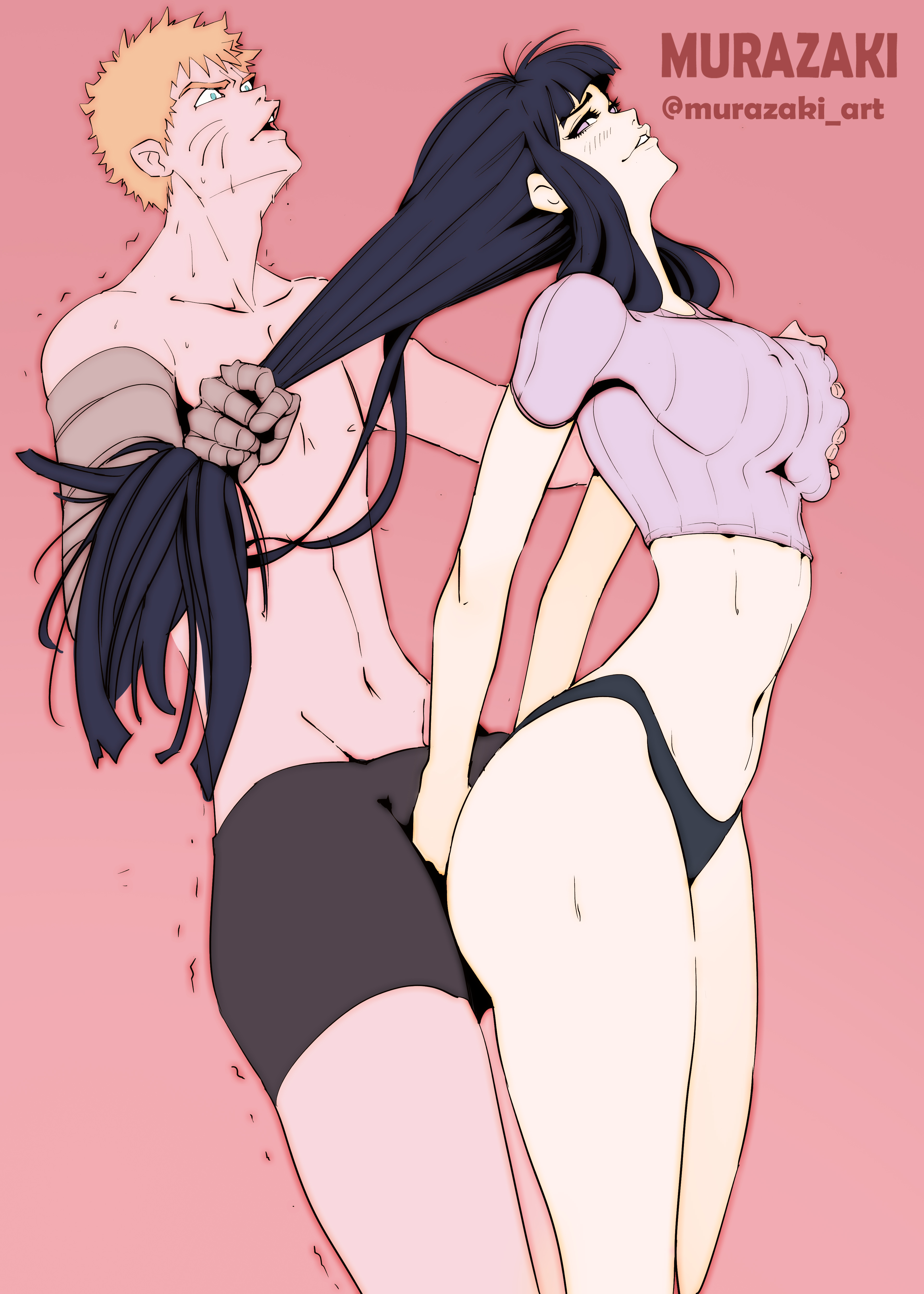 ass, assjob, buttjob, curvy, female, horny, hyuuga hinata, naruto, naruto (series), naruto shippuden, uzumaki naruto